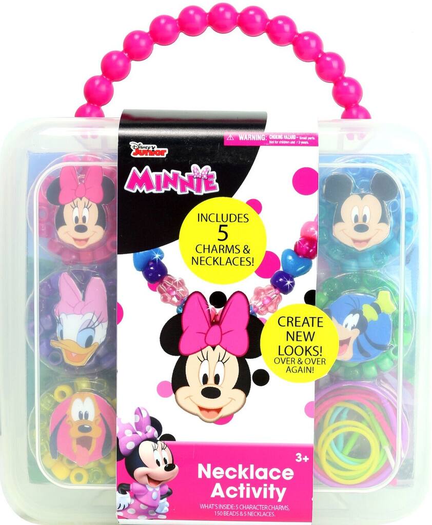 shop for the disney minnie necklace activity kit at michaels